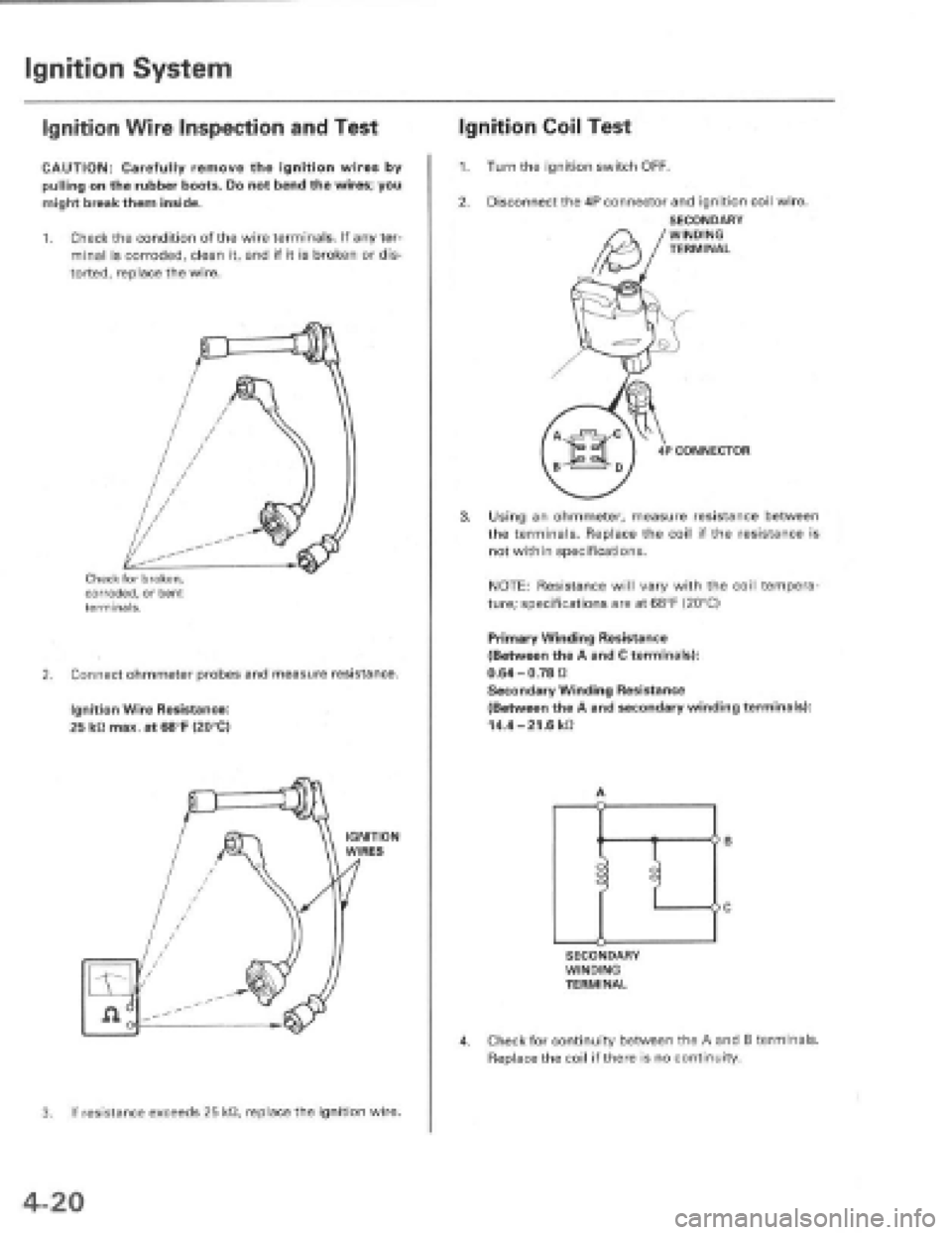 HONDA PRELUDE 1997  Service Repair Manual 