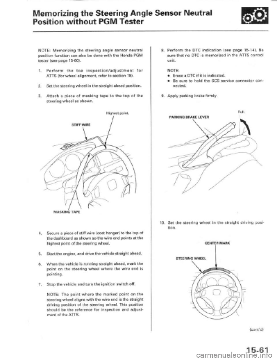 HONDA PRELUDE 1997  Service Repair Manual 