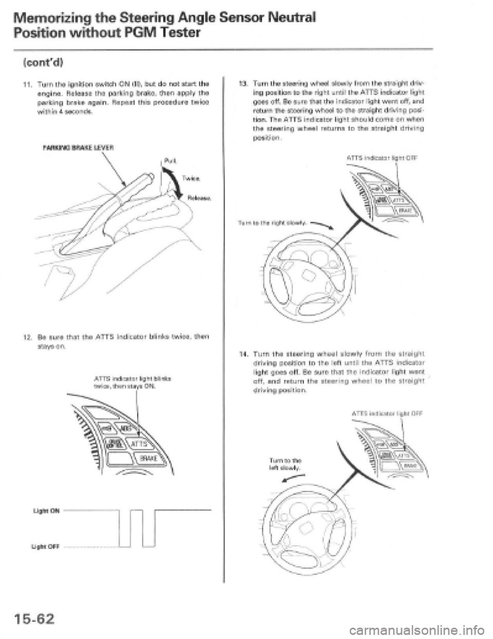 HONDA PRELUDE 1997  Service Repair Manual 