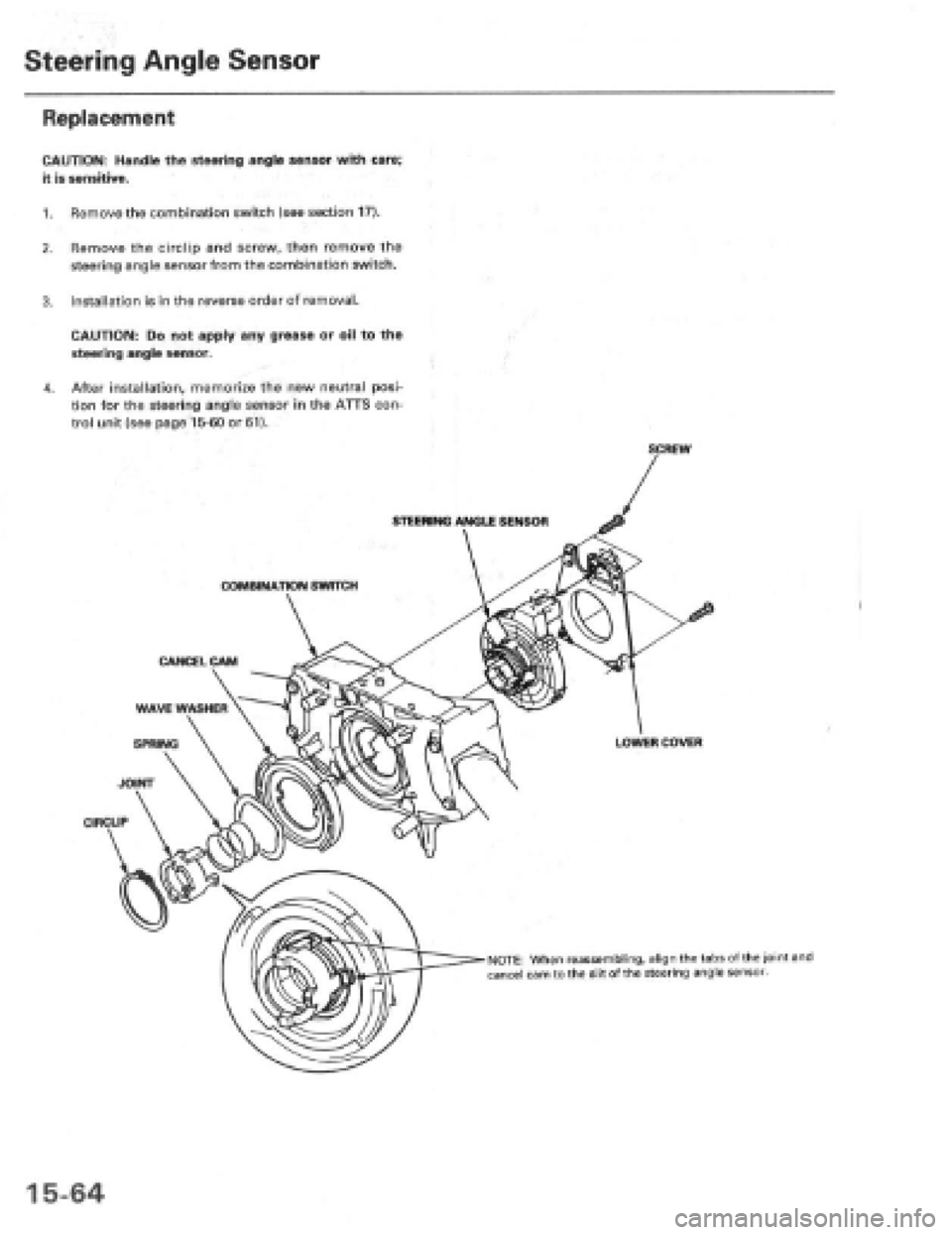 HONDA PRELUDE 1997  Service Repair Manual 