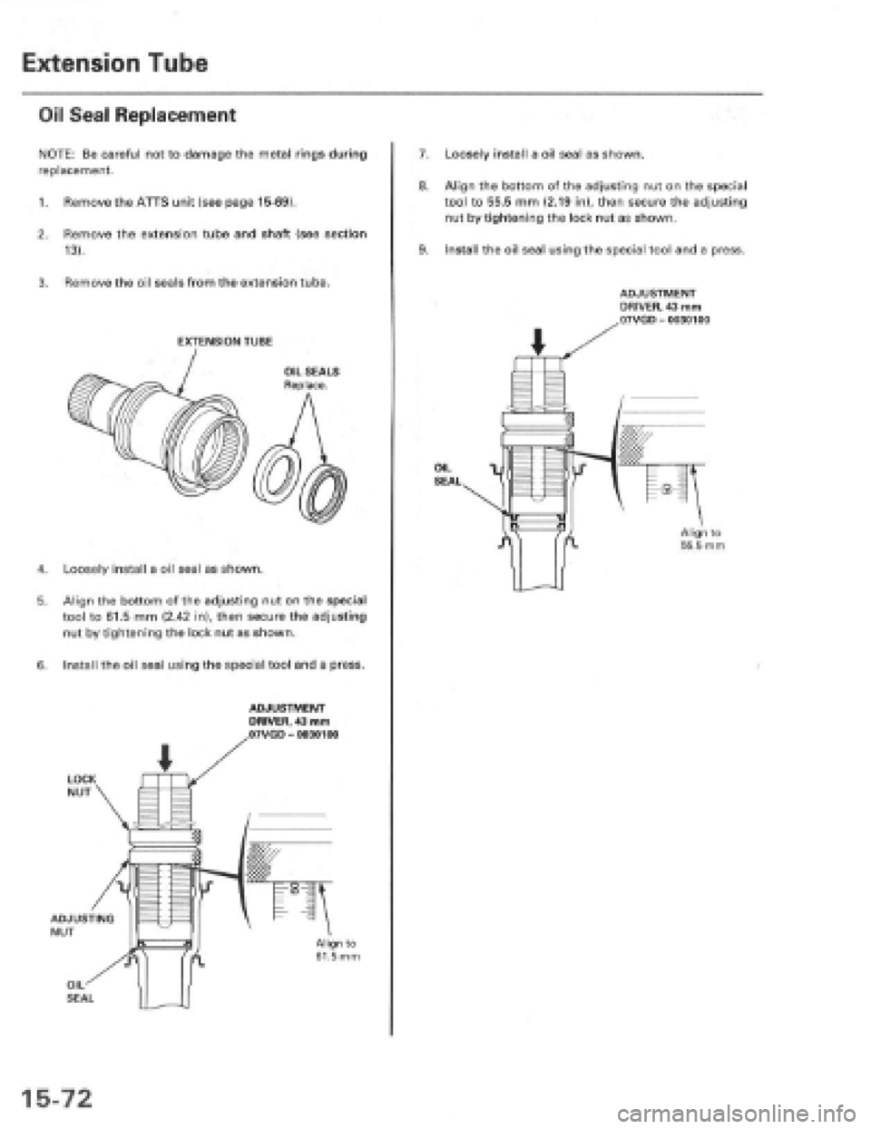 HONDA PRELUDE 1997  Service Repair Manual 