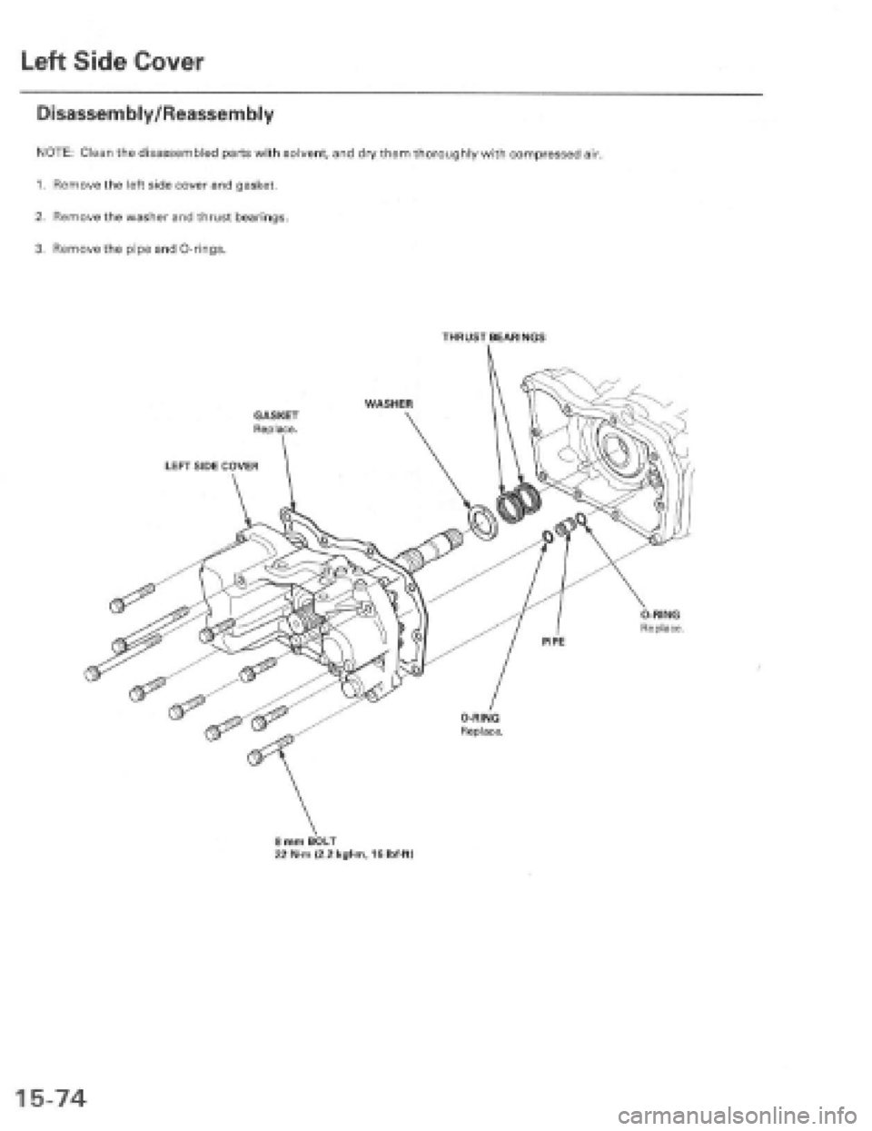 HONDA PRELUDE 1997  Service Repair Manual 