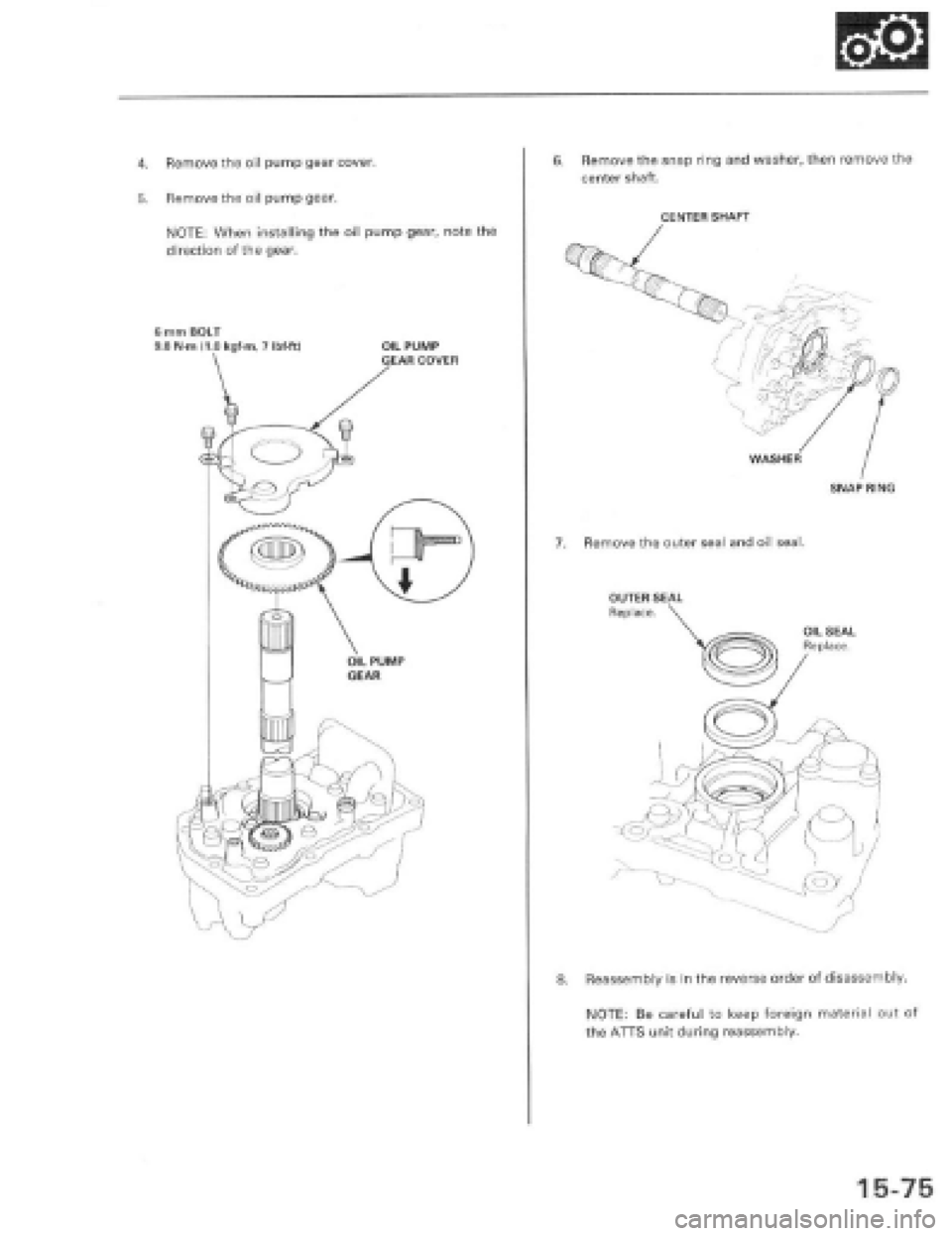HONDA PRELUDE 1997  Service Repair Manual 