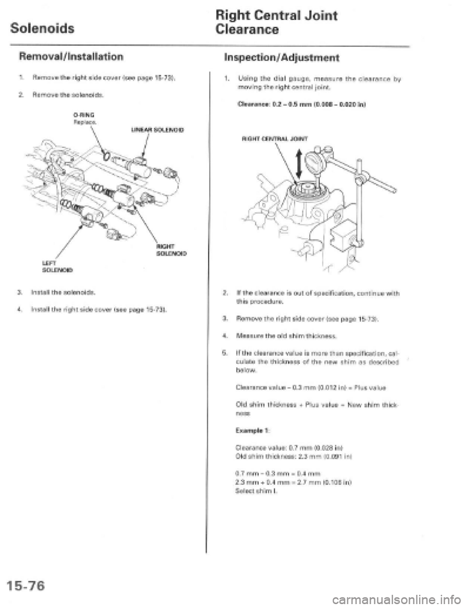 HONDA PRELUDE 1997  Service Repair Manual 