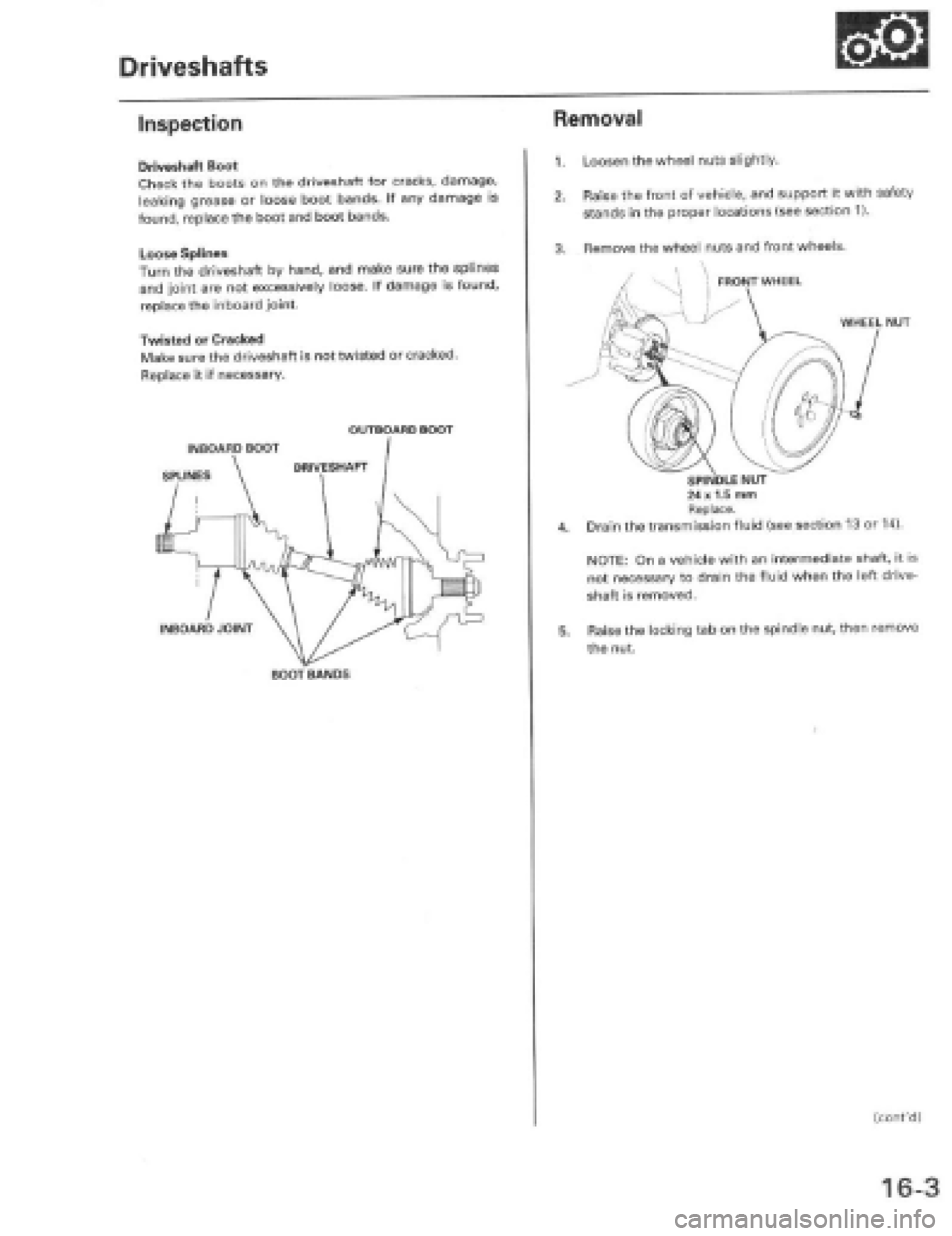 HONDA PRELUDE 1997  Service Repair Manual 