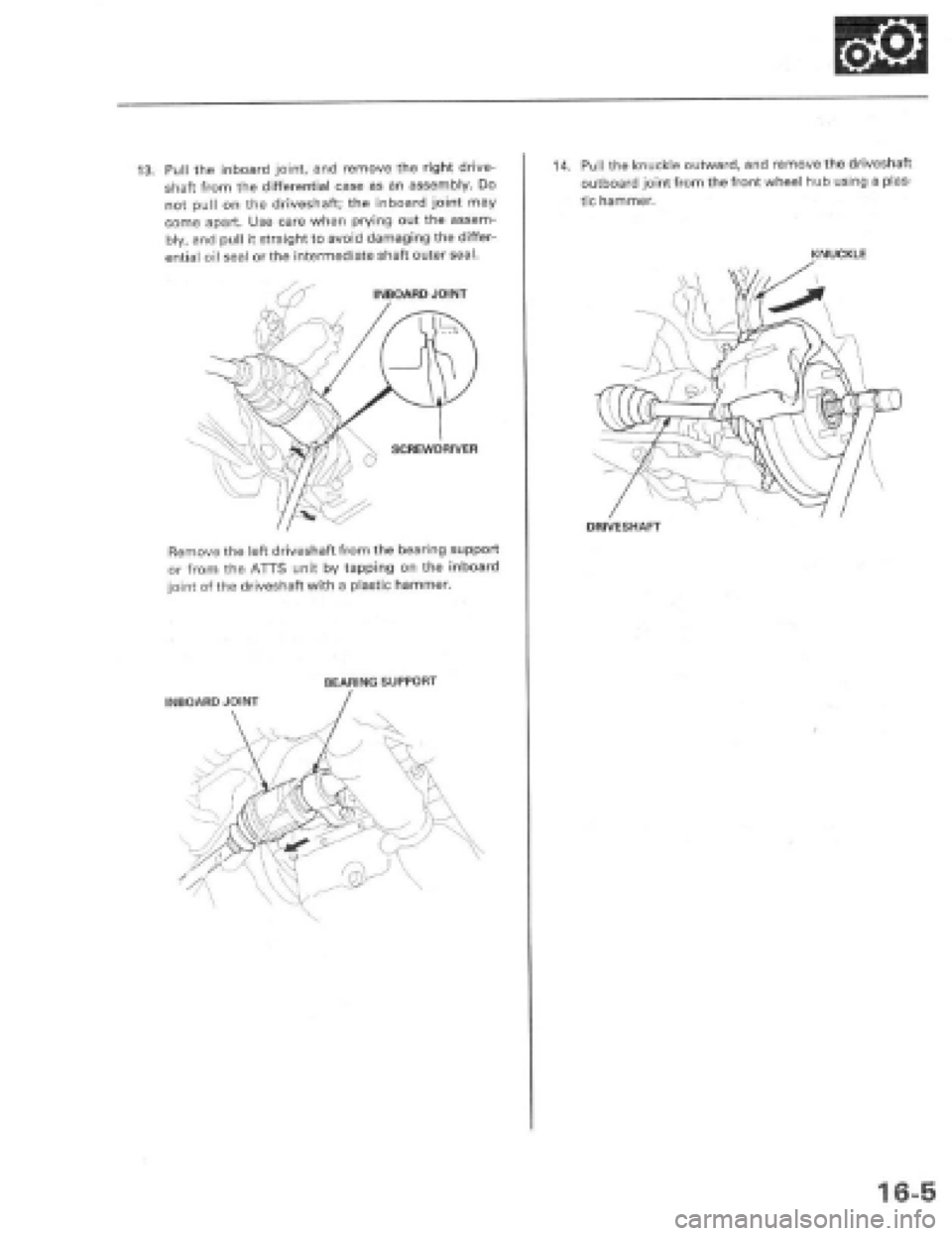HONDA PRELUDE 1997  Service Repair Manual 