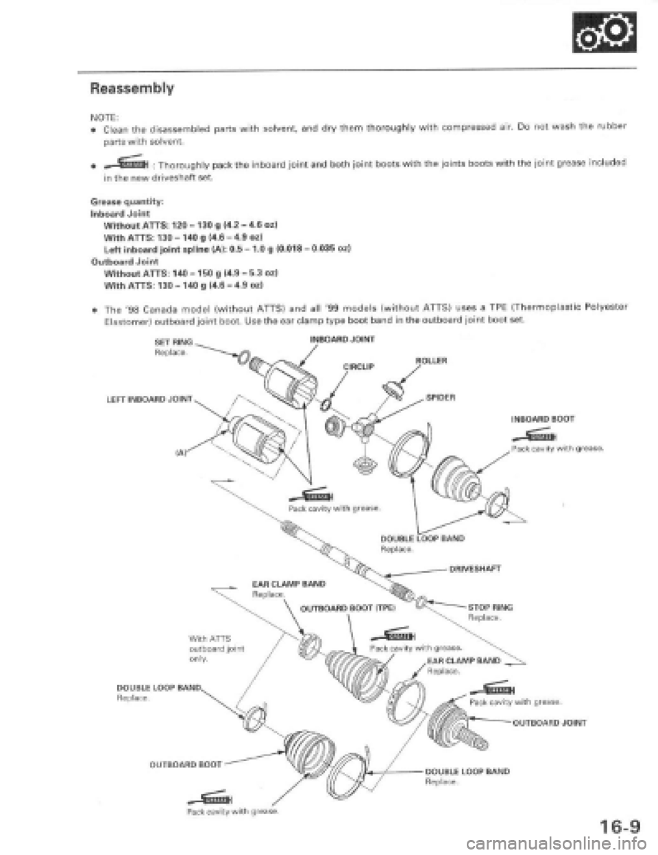 HONDA PRELUDE 1997  Service Repair Manual 