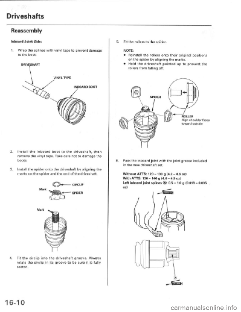 HONDA PRELUDE 1997  Service Repair Manual 