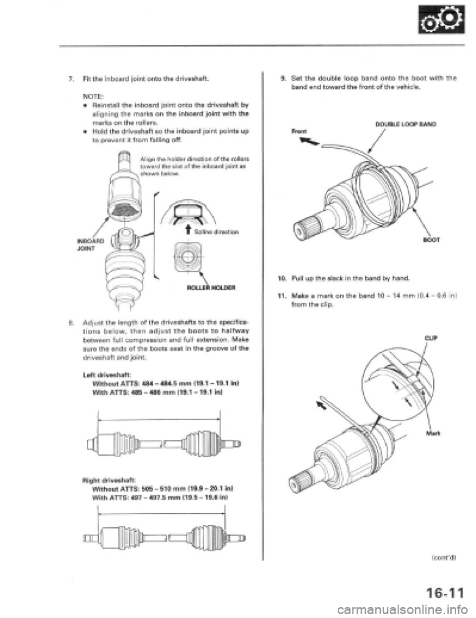 HONDA PRELUDE 1997  Service Repair Manual 
