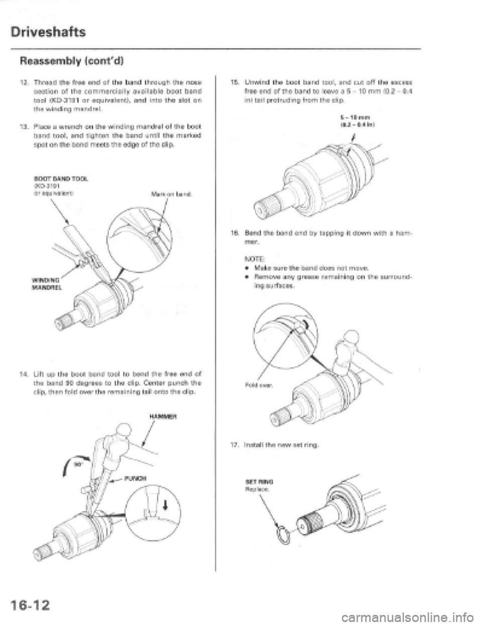 HONDA PRELUDE 1997  Service Repair Manual 