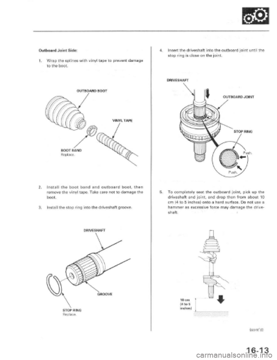 HONDA PRELUDE 1997  Service Repair Manual 