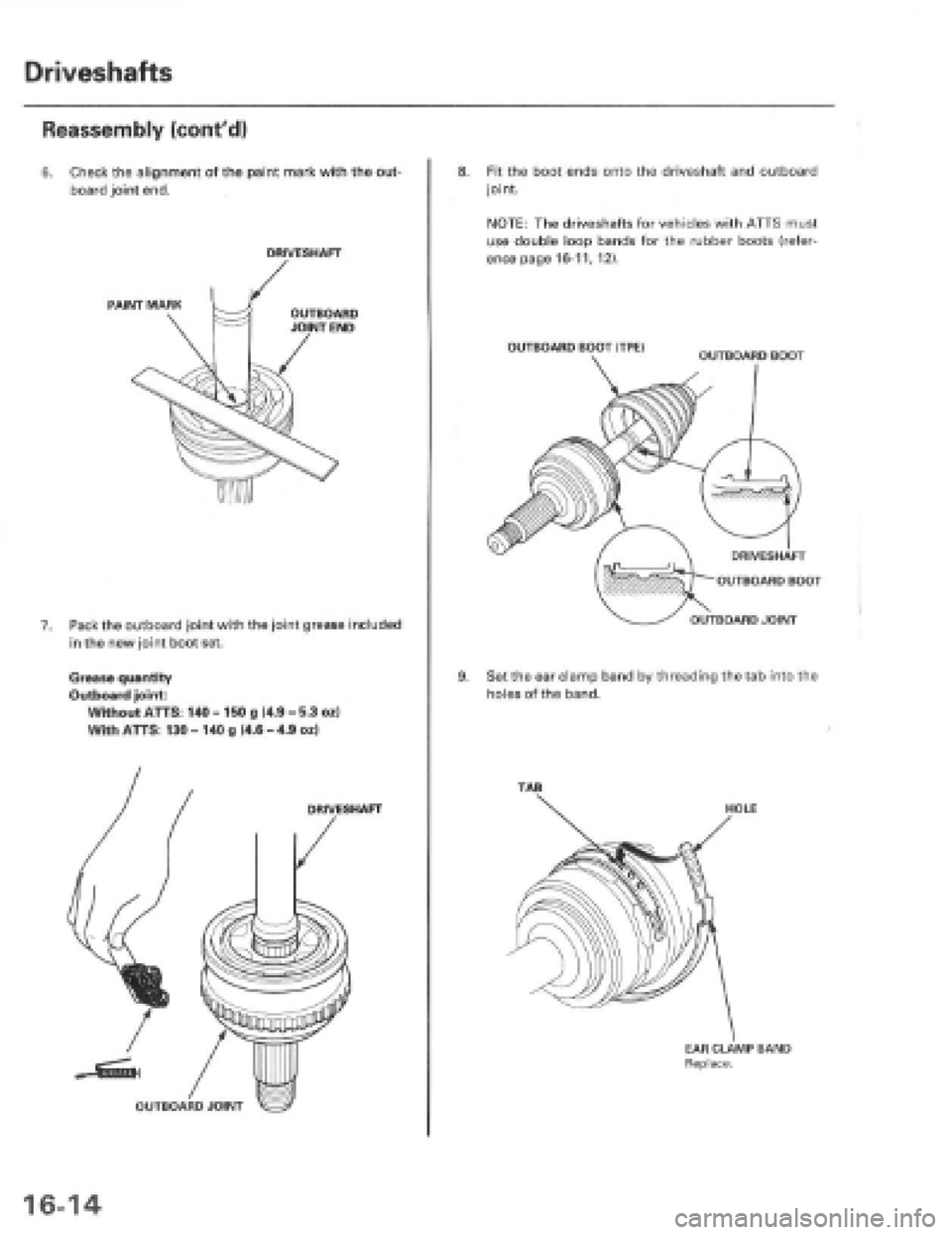 HONDA PRELUDE 1997  Service Repair Manual 