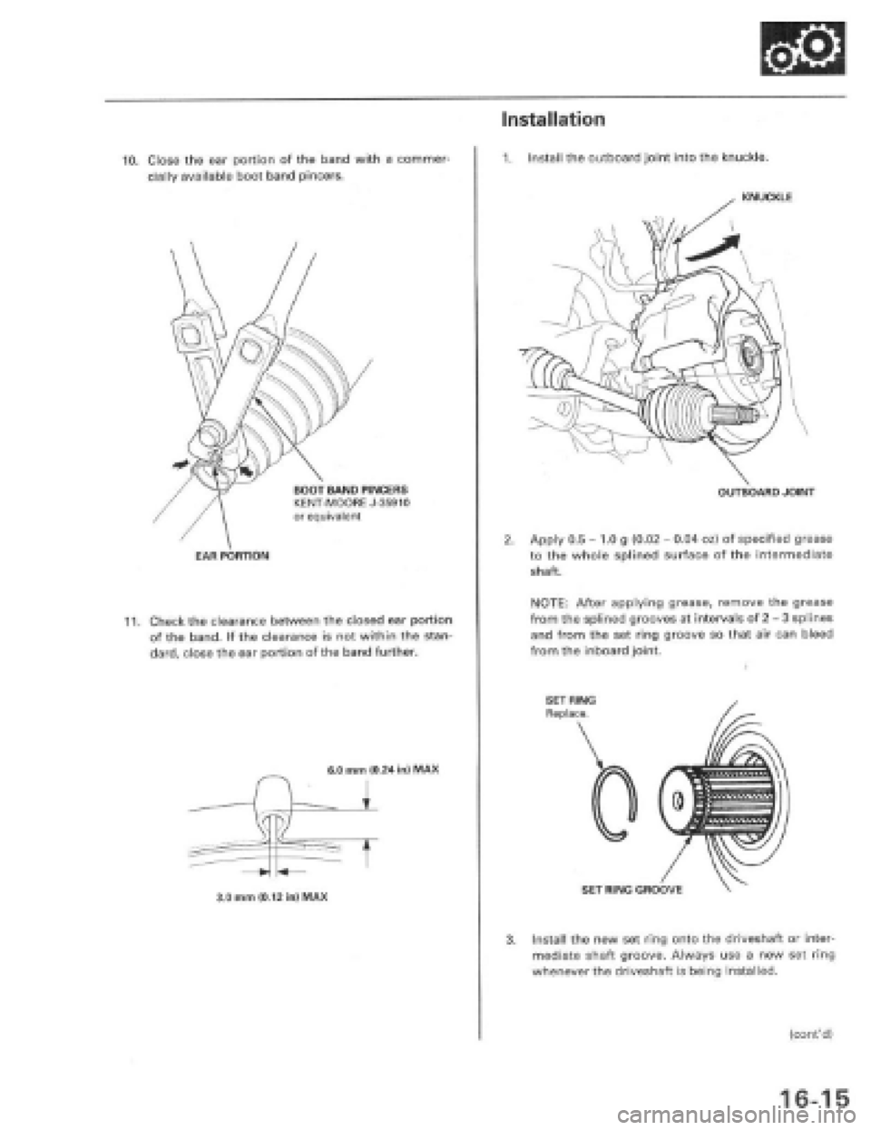 HONDA PRELUDE 1997  Service Repair Manual 