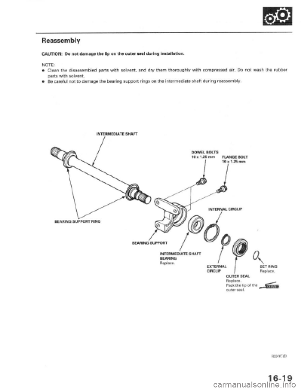 HONDA PRELUDE 1997  Service Repair Manual 