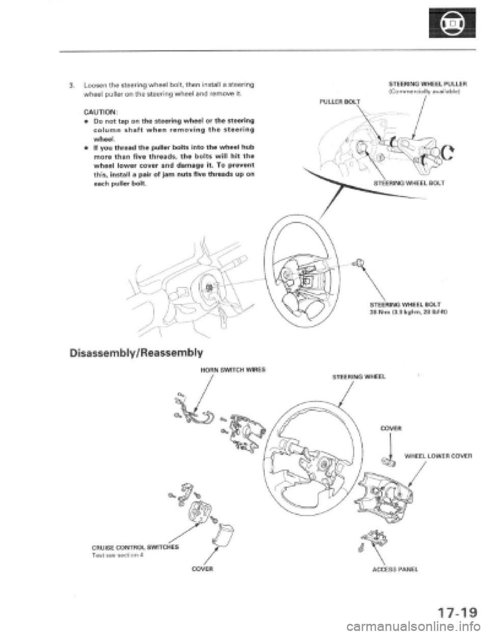 HONDA PRELUDE 1997  Service Repair Manual 