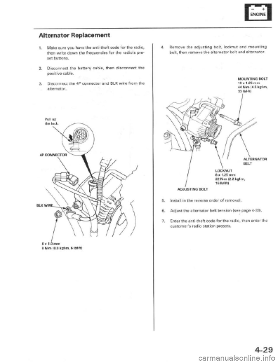 HONDA PRELUDE 1997  Service Repair Manual 