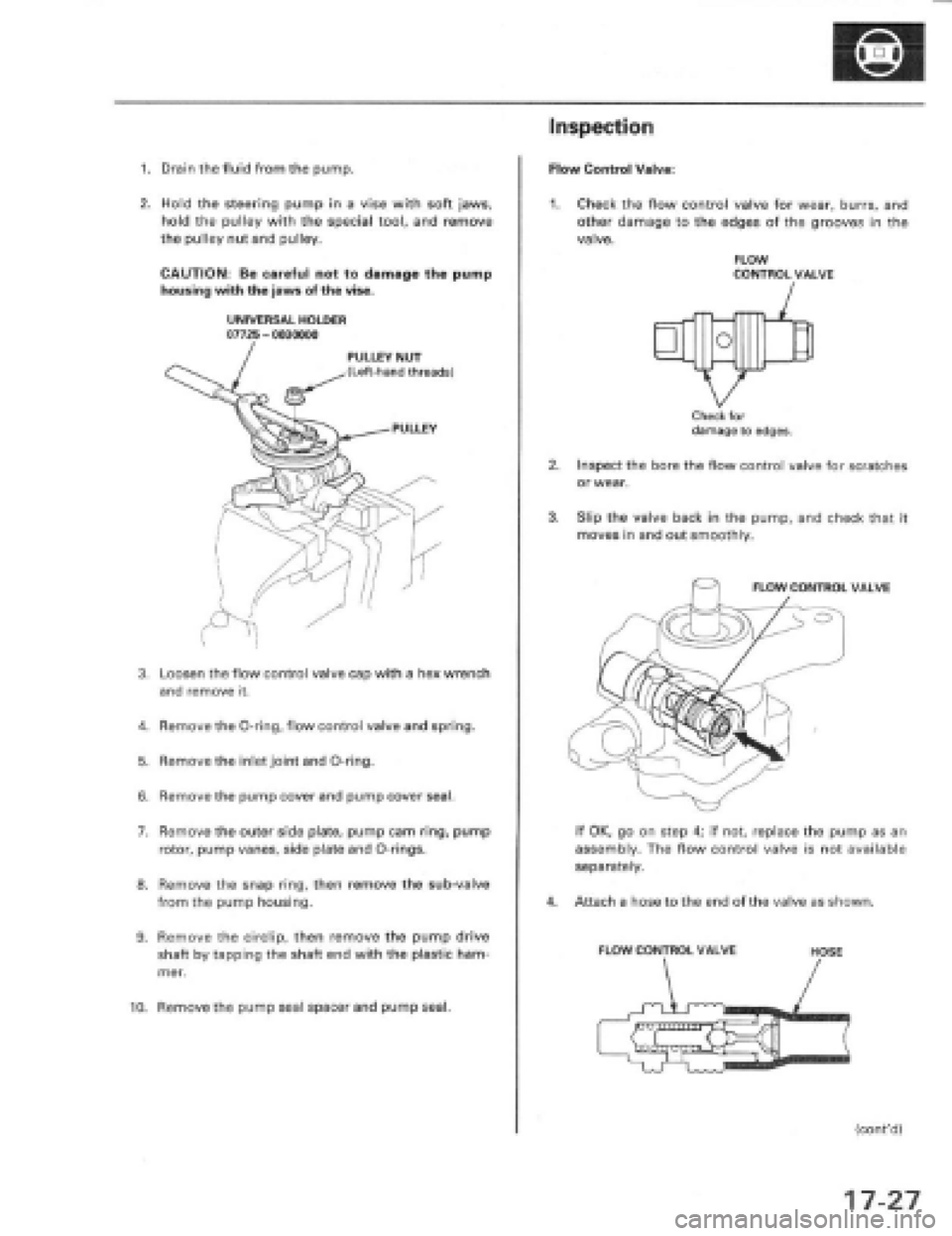 HONDA PRELUDE 1997  Service Repair Manual 