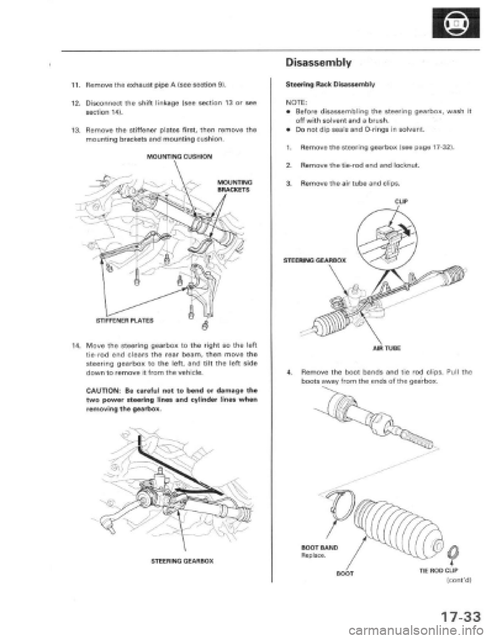 HONDA PRELUDE 1997  Service Repair Manual 