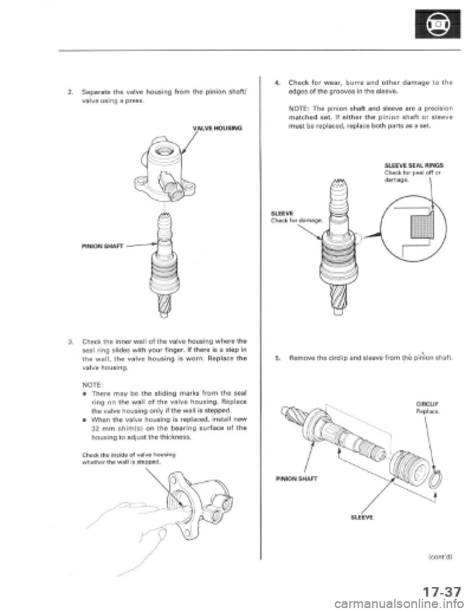 HONDA PRELUDE 1997  Service Repair Manual 