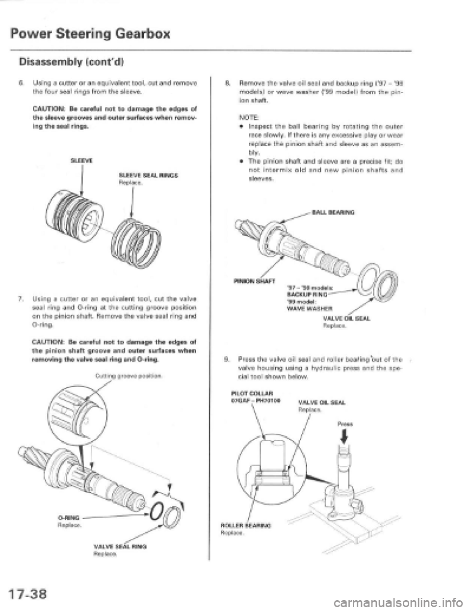 HONDA PRELUDE 1997  Service Repair Manual 