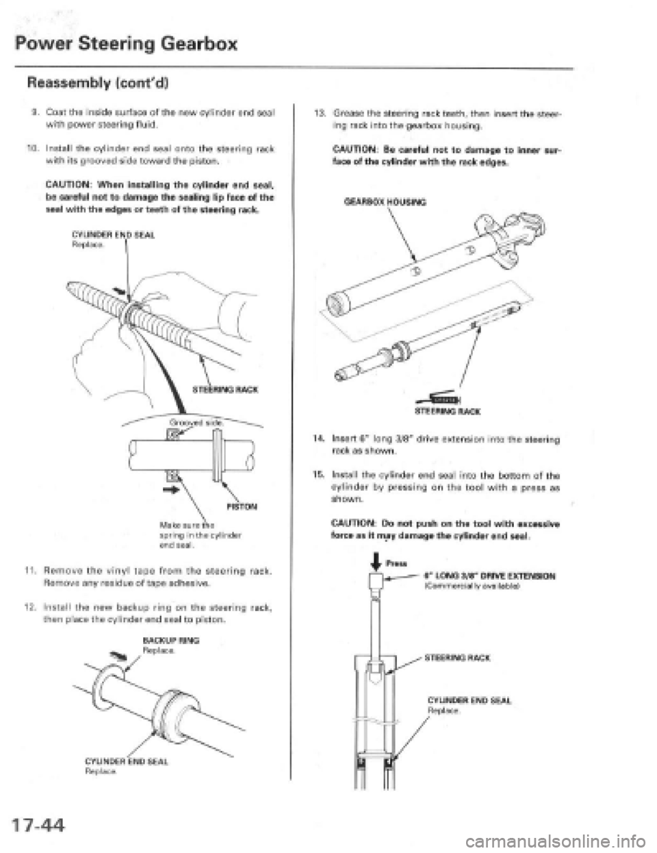 HONDA PRELUDE 1997  Service Repair Manual 