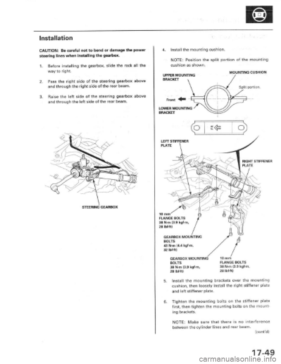 HONDA PRELUDE 1997  Service Repair Manual 