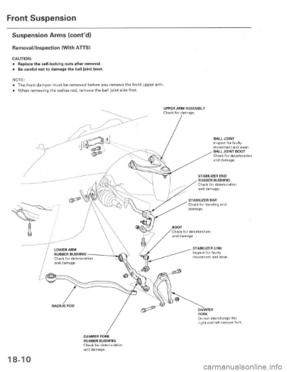 HONDA PRELUDE 1997  Service Repair Manual 