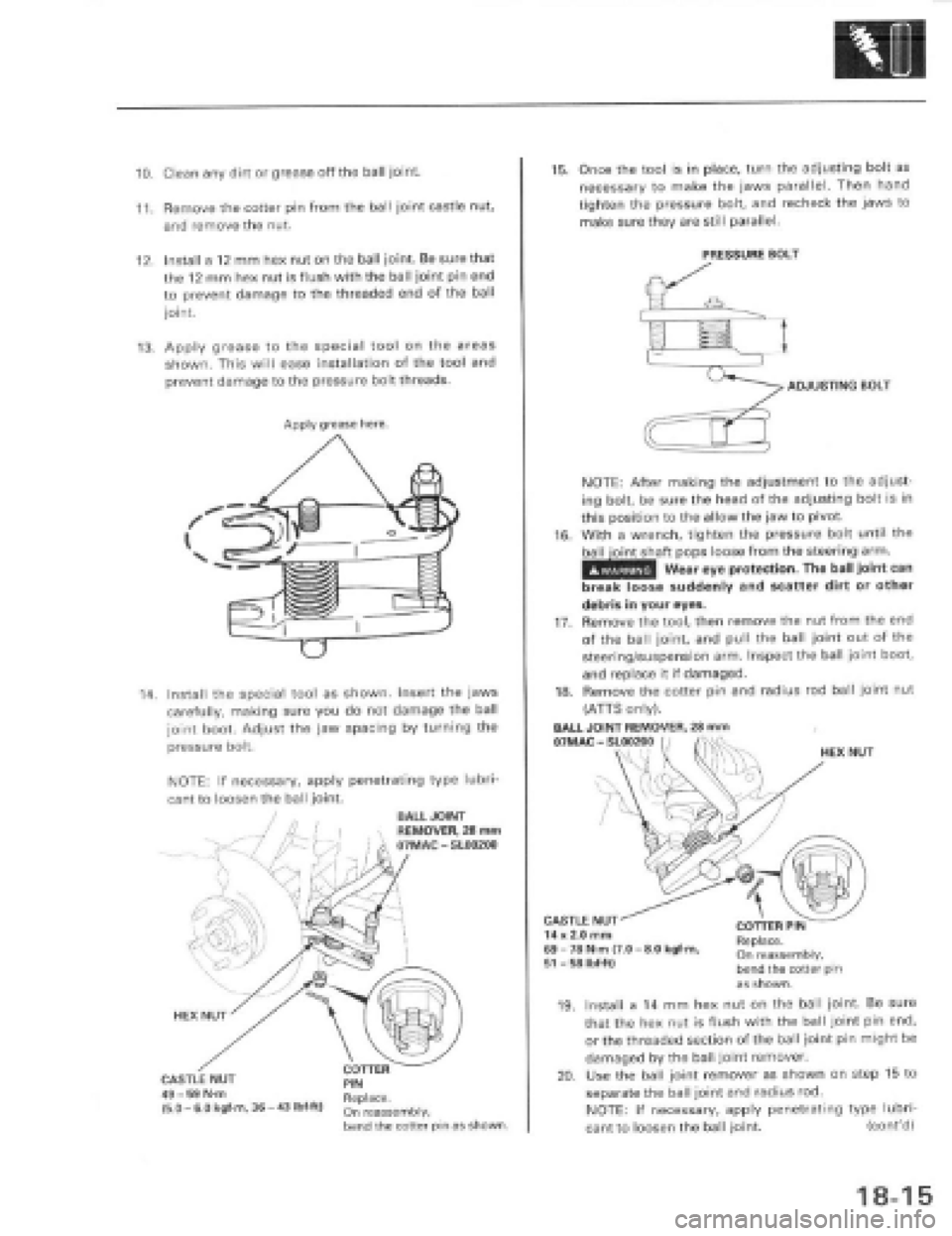 HONDA PRELUDE 1997  Service Repair Manual 