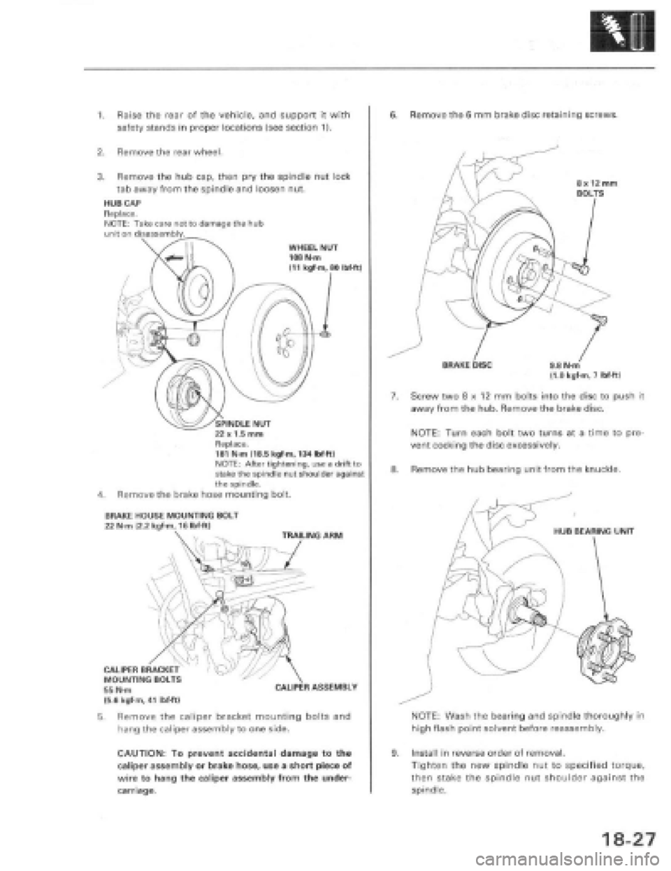 HONDA PRELUDE 1997  Service Repair Manual 