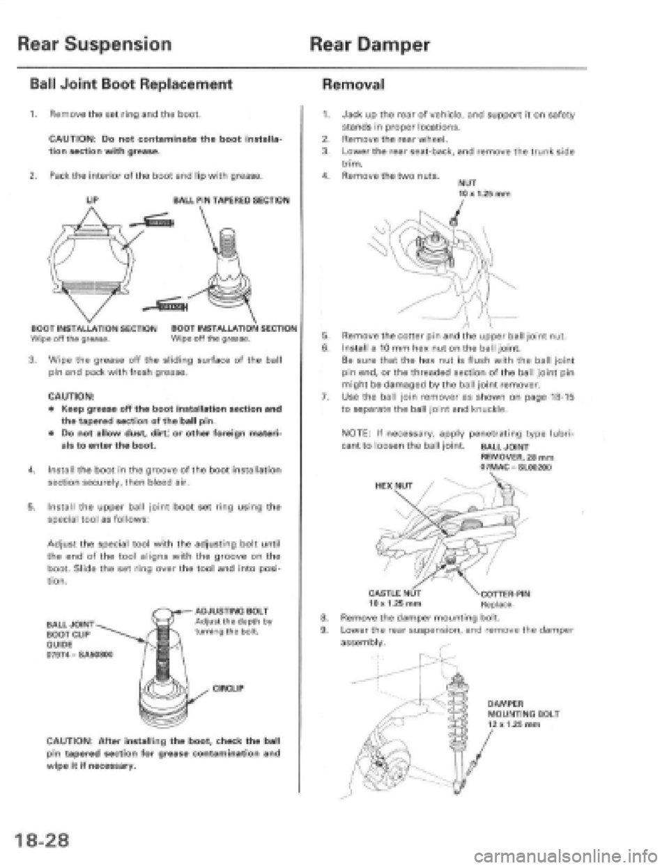 HONDA PRELUDE 1997  Service Repair Manual 