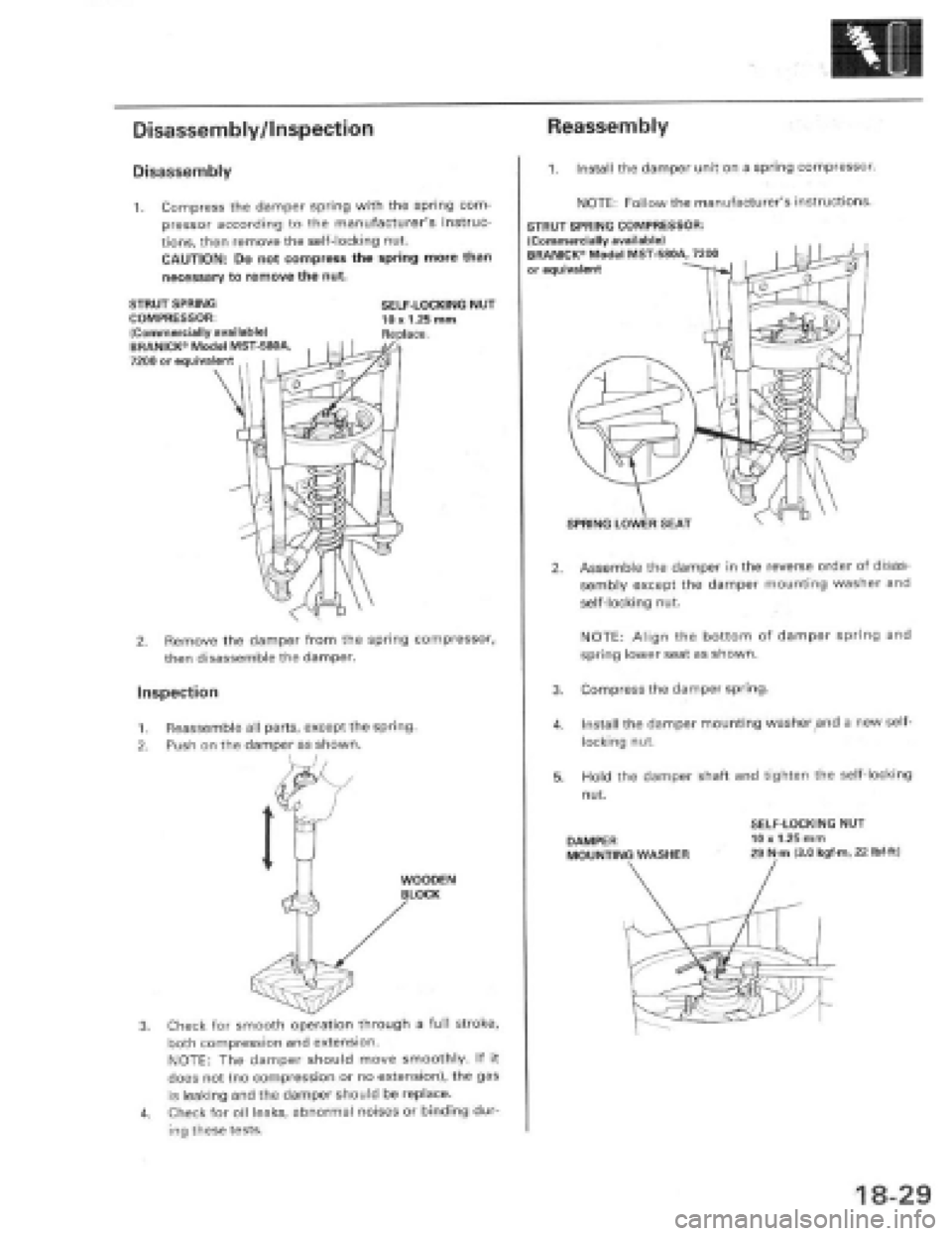 HONDA PRELUDE 1997  Service Repair Manual 
