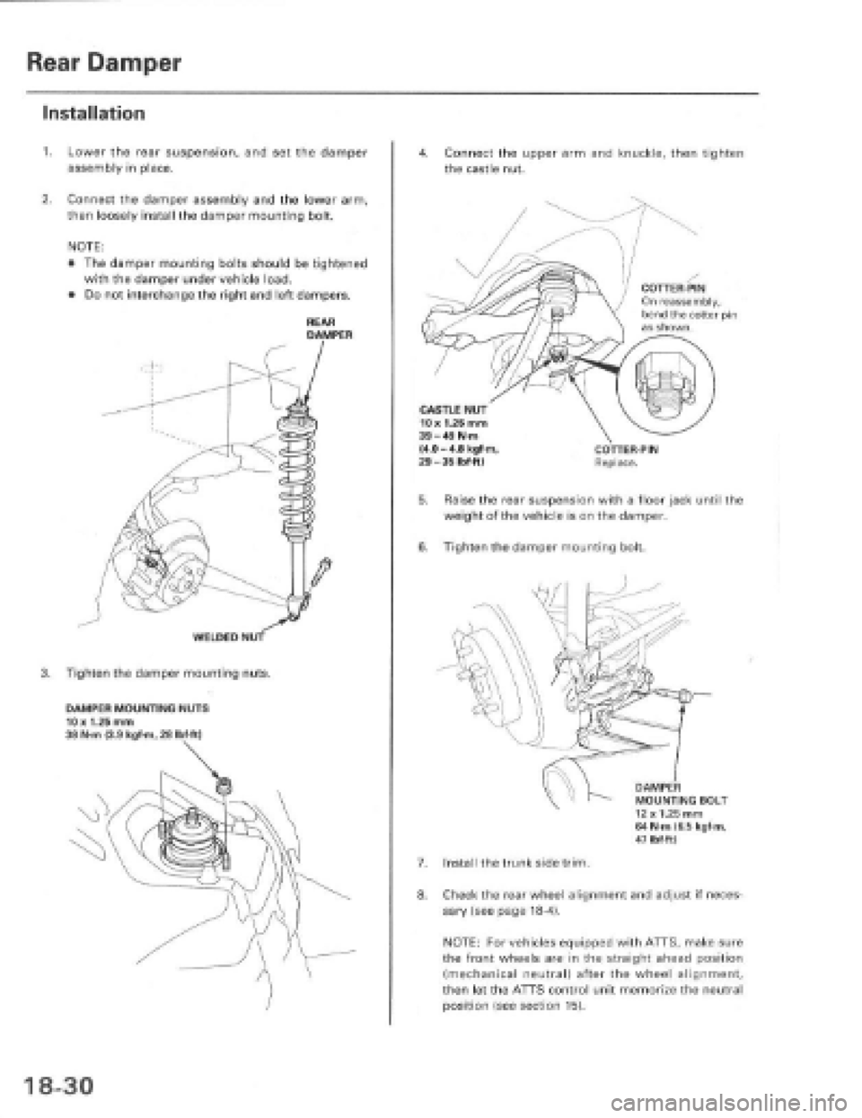 HONDA PRELUDE 1997  Service Repair Manual 