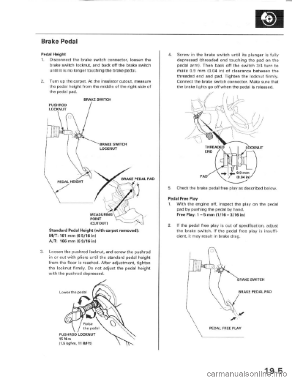 HONDA PRELUDE 1997  Service Repair Manual 