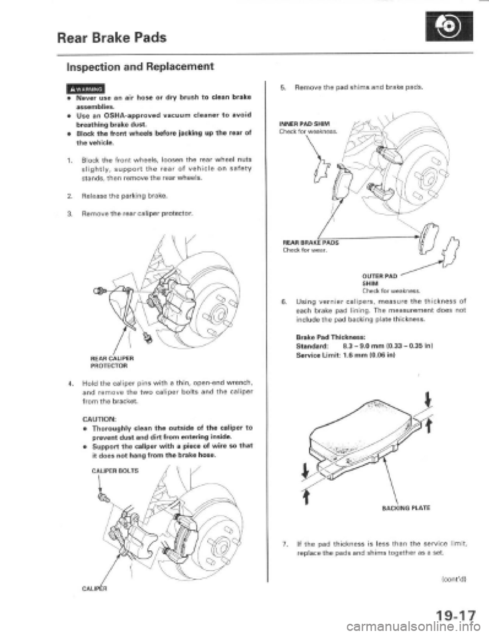 HONDA PRELUDE 1997  Service Repair Manual 