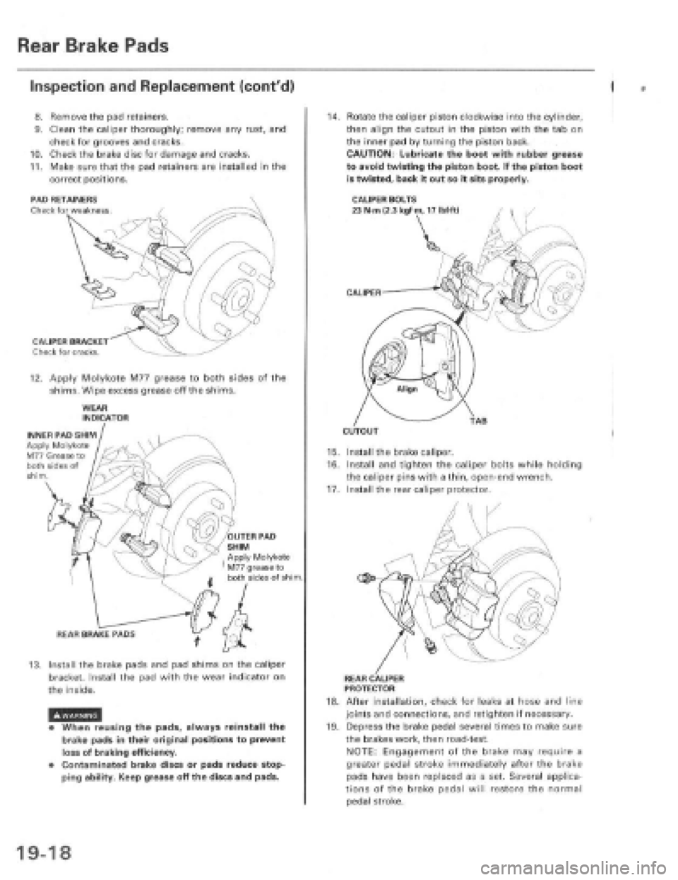 HONDA PRELUDE 1997  Service Repair Manual 