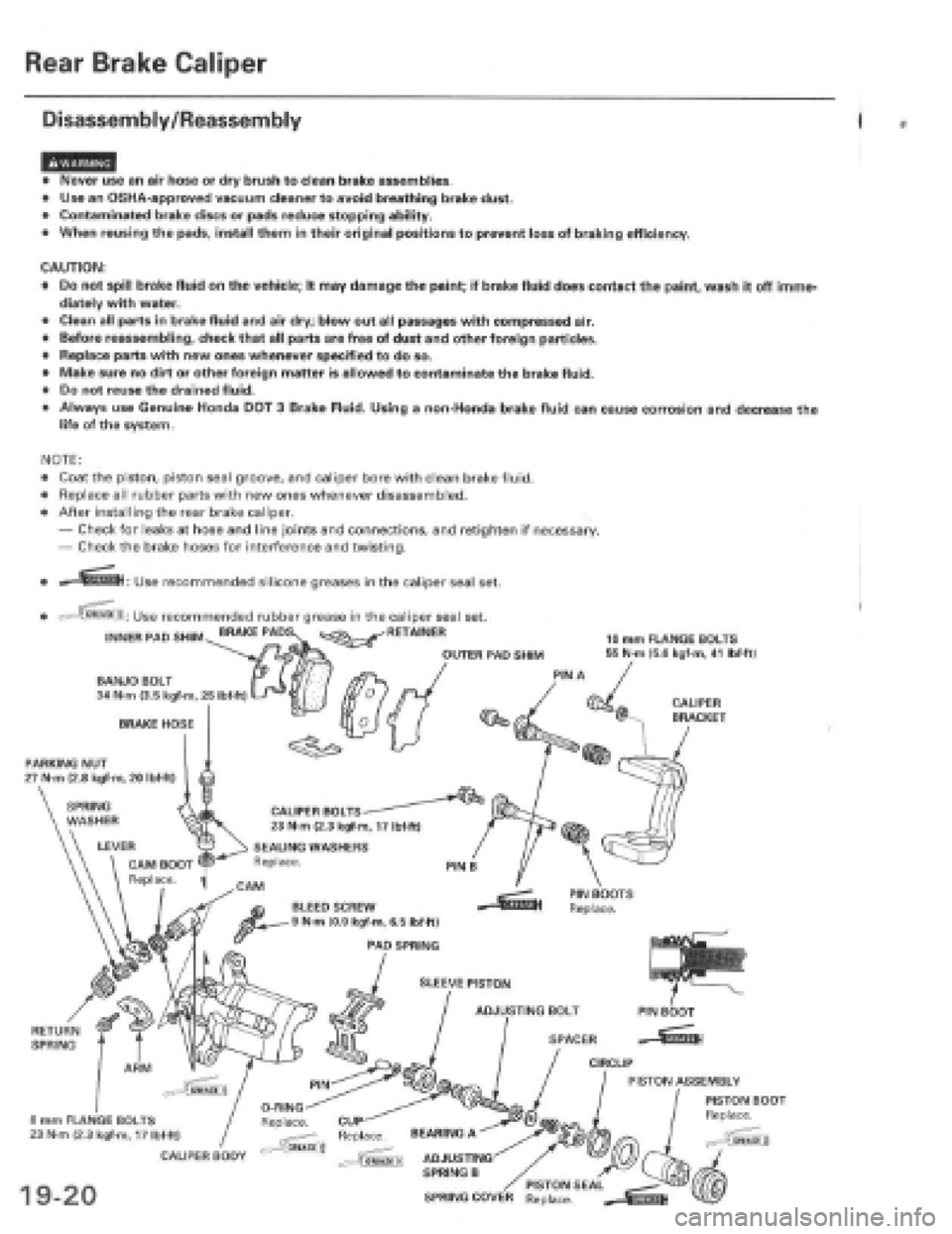 HONDA PRELUDE 1997  Service Repair Manual 