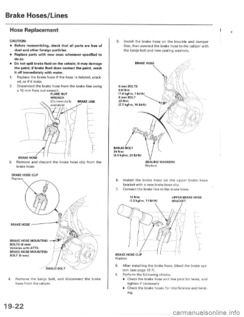 HONDA PRELUDE 1997  Service Repair Manual 
