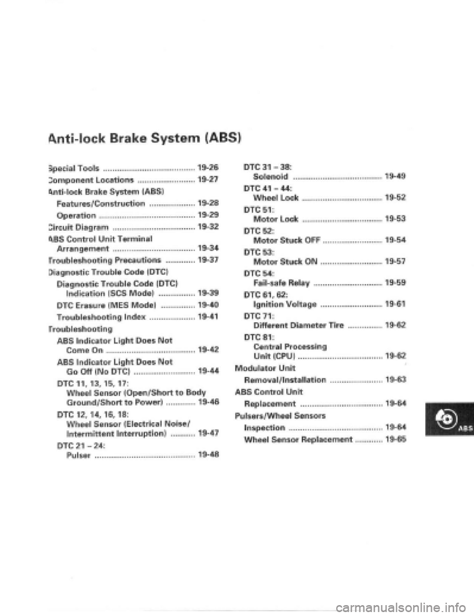 HONDA PRELUDE 1997  Service Repair Manual 