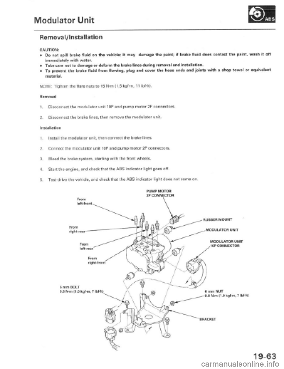 HONDA PRELUDE 1997  Service Repair Manual 