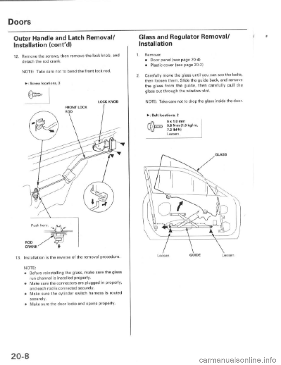 HONDA PRELUDE 1997  Service Repair Manual 