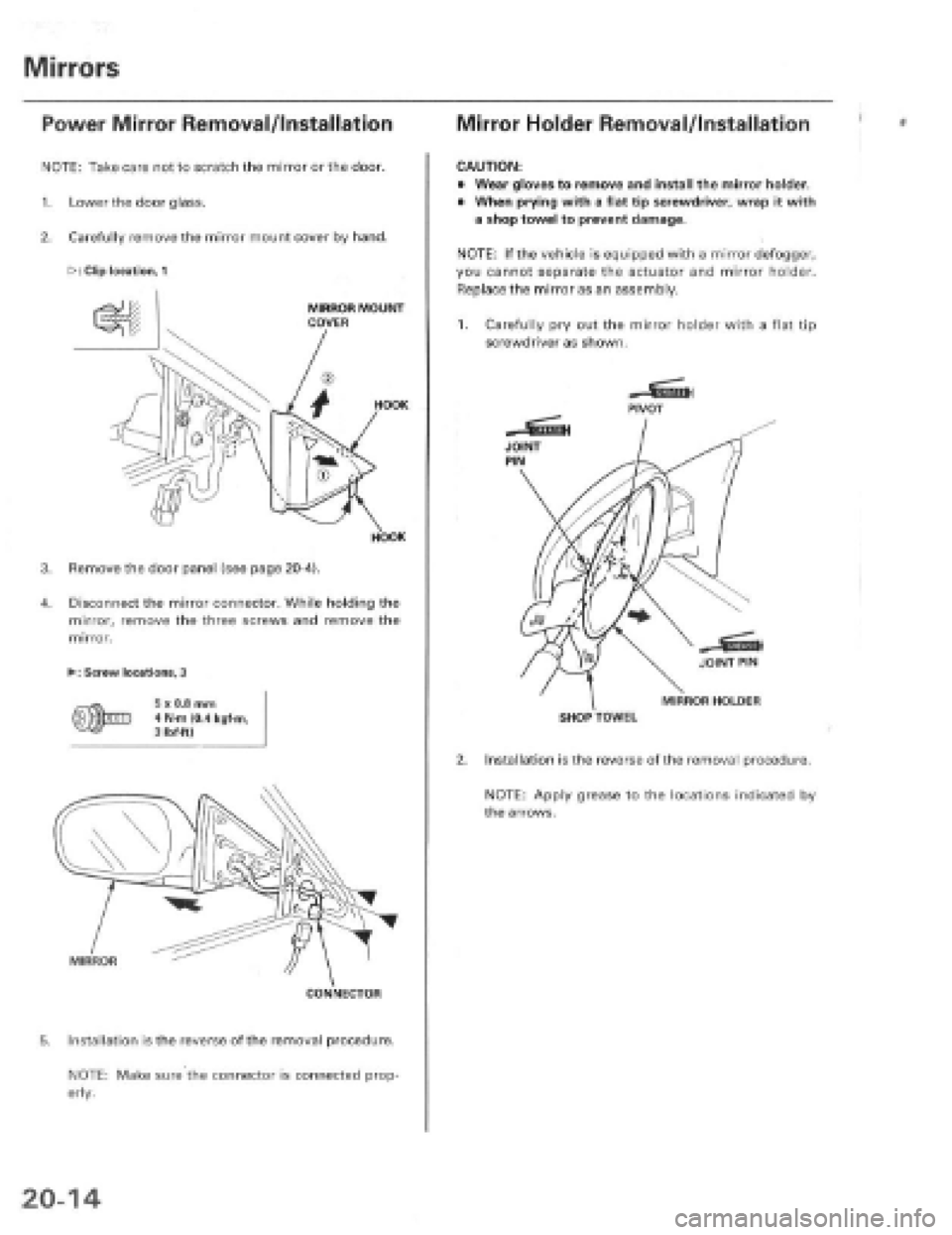 HONDA PRELUDE 1997  Service Repair Manual 
