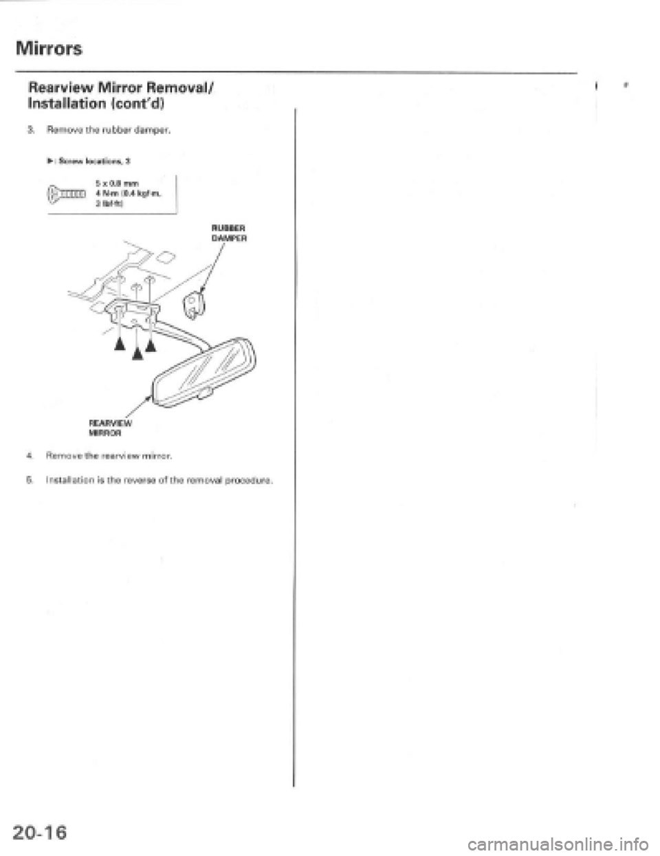 HONDA PRELUDE 1997  Service Repair Manual 