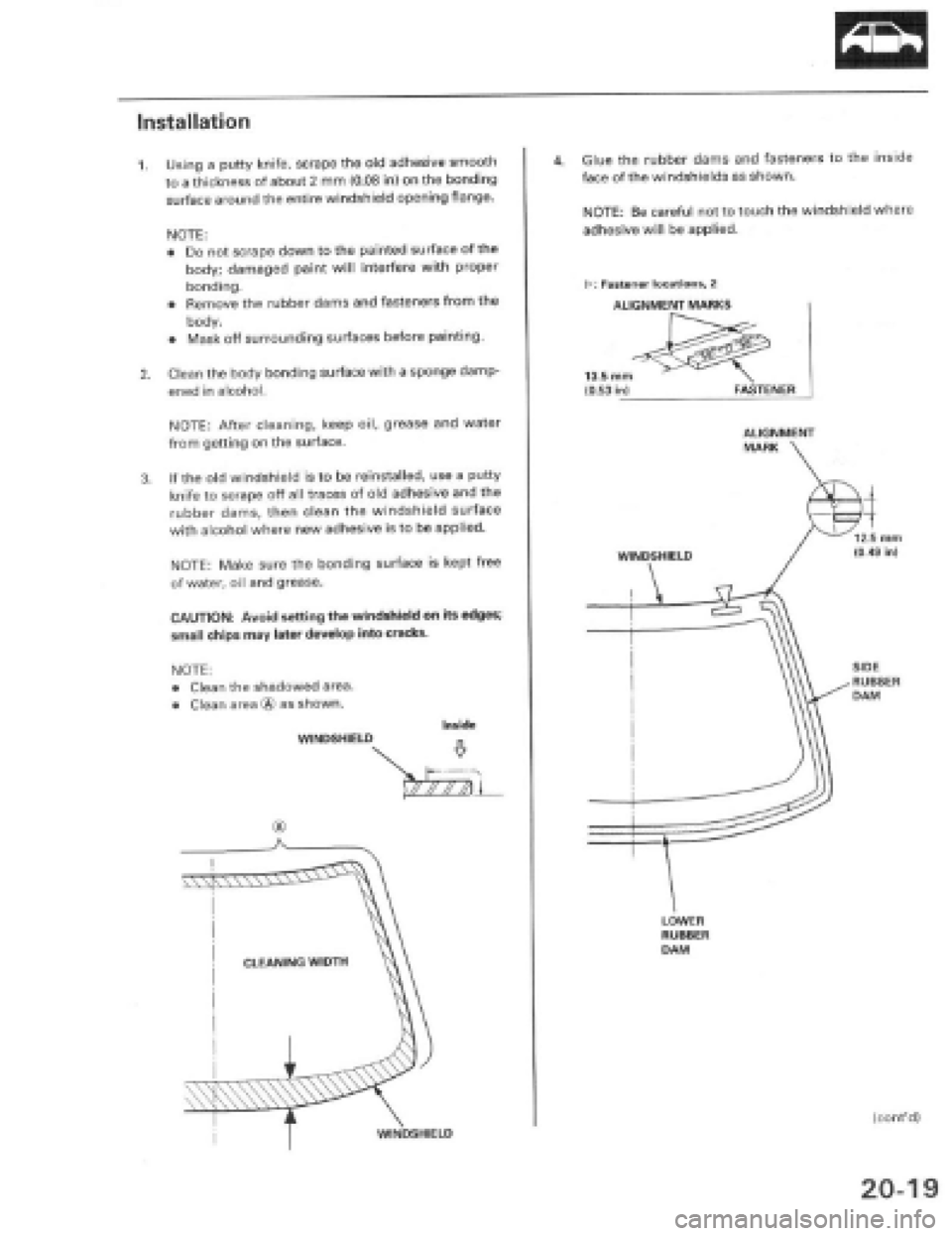 HONDA PRELUDE 1997  Service Repair Manual 