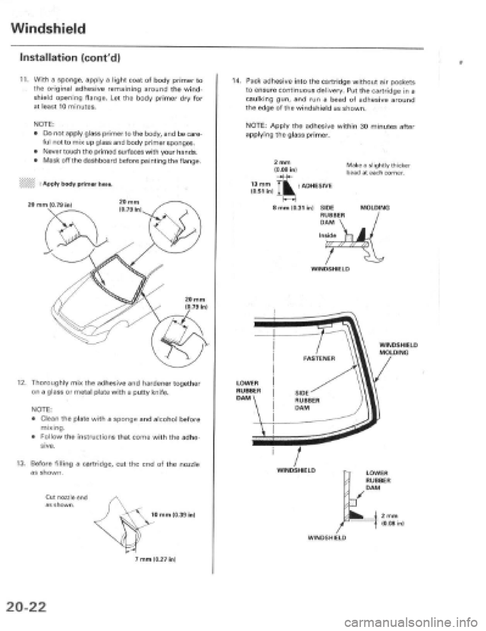 HONDA PRELUDE 1997  Service Repair Manual 