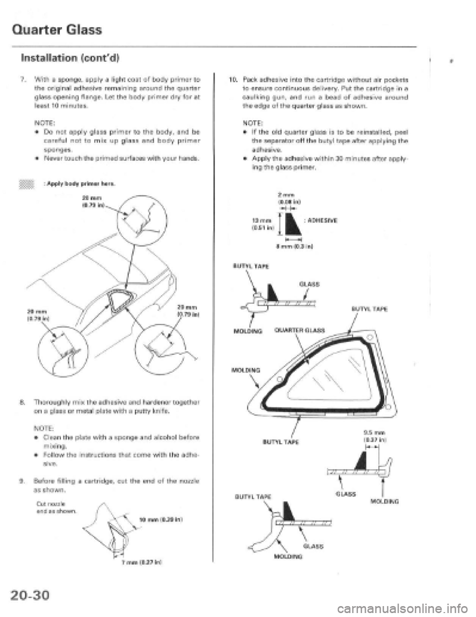 HONDA PRELUDE 1997  Service Repair Manual 