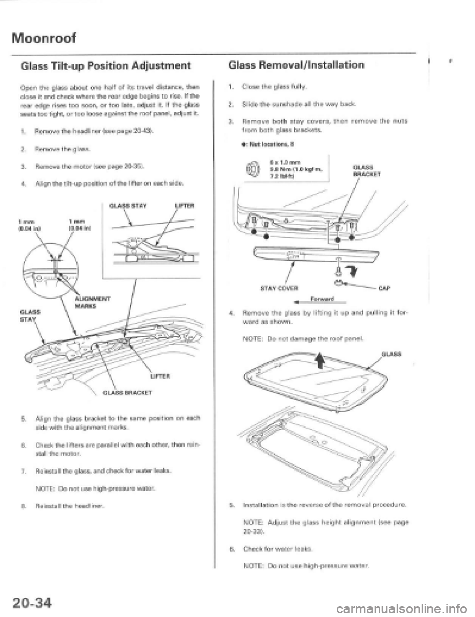 HONDA PRELUDE 1997  Service Repair Manual 