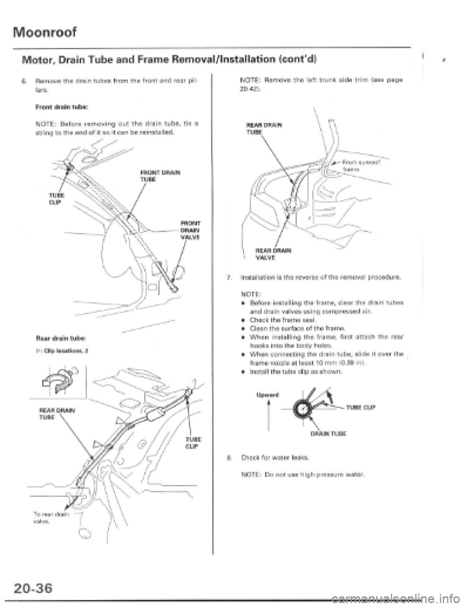 HONDA PRELUDE 1997  Service Repair Manual 
