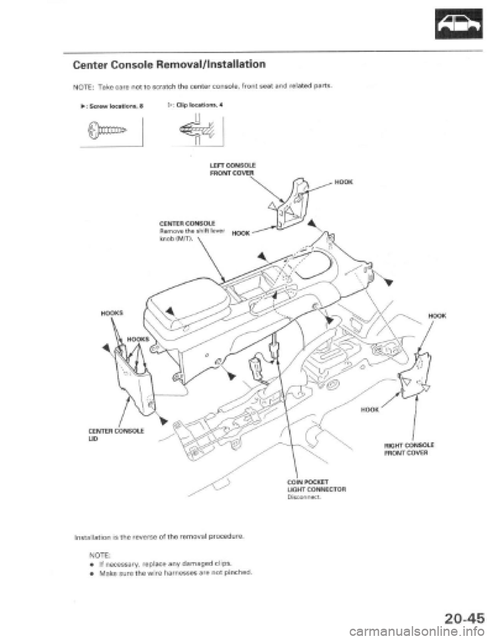 HONDA PRELUDE 1997  Service Repair Manual 