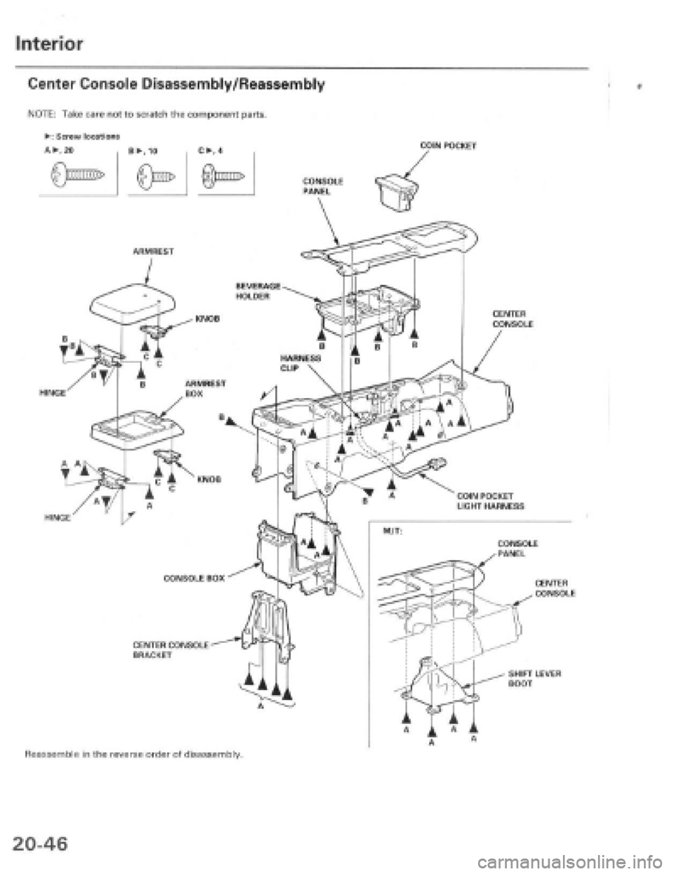 HONDA PRELUDE 1997  Service Repair Manual 