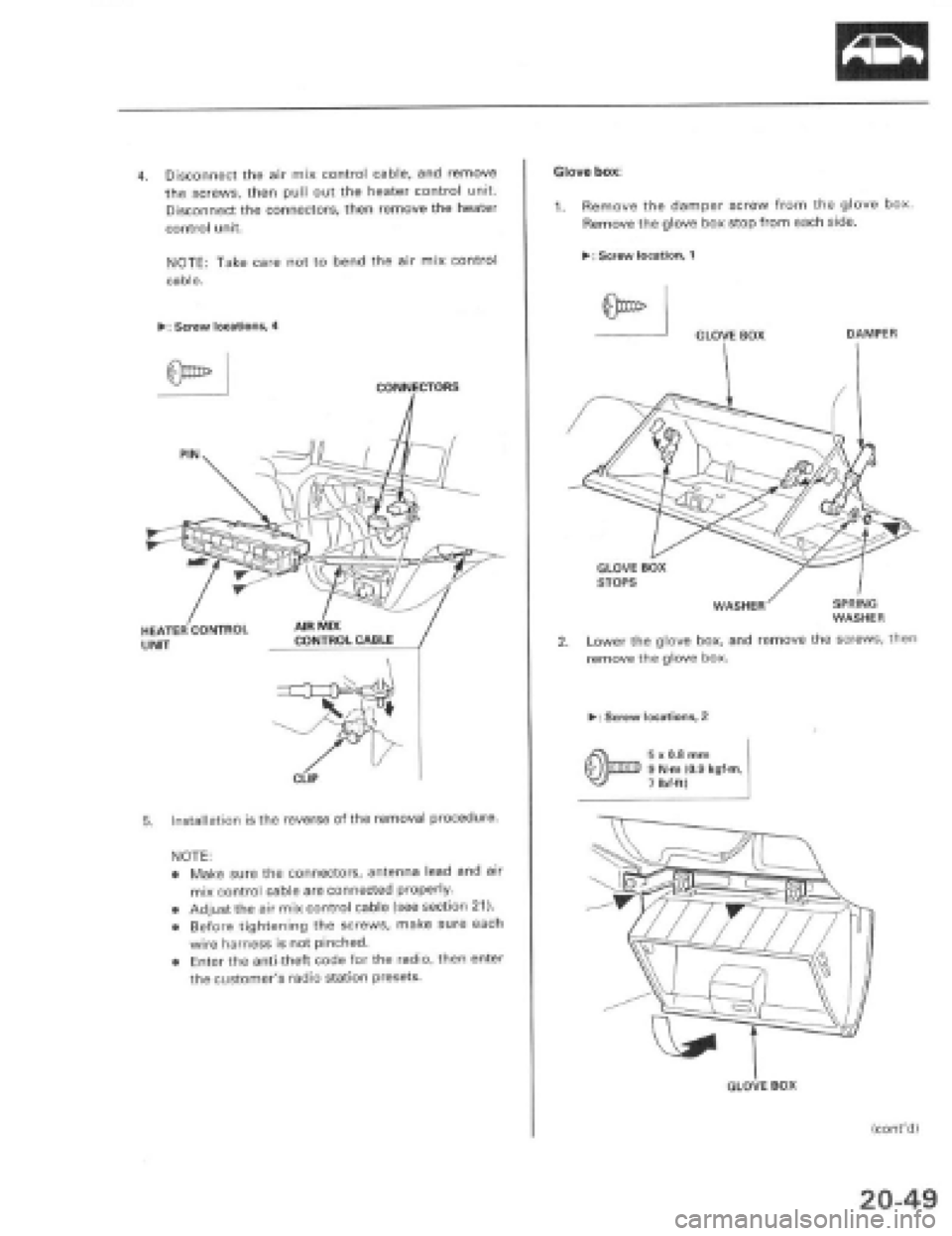 HONDA PRELUDE 1997  Service Repair Manual 